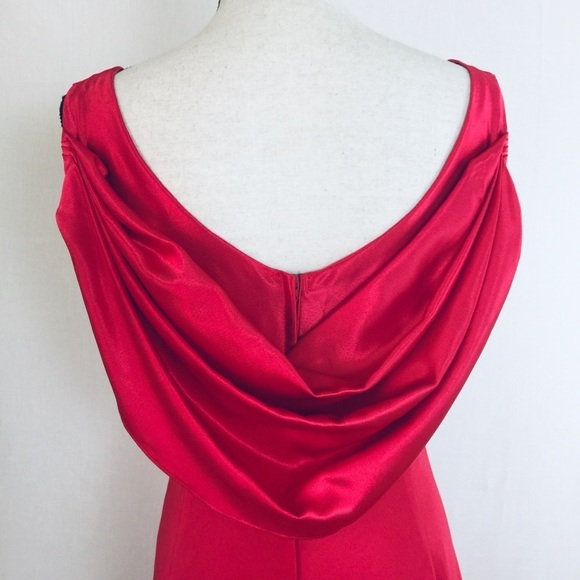 Do You Love Me? Red gown. Sz 10. - Picture 4 of 8